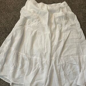 Target White Maxi Skirt for Women